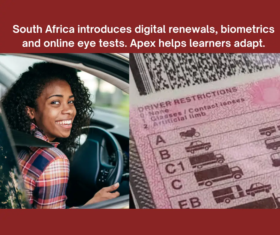 New Digital Licence Rules in South Africa Digital driver’s licence rules South Africa – Apex Driving School